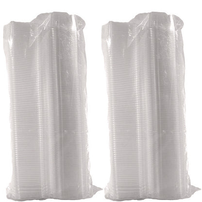 Clearpac Safeseal Tamper-resistant/evident Containers, Flat Lid, 16 Oz, Clear, Plastic, 100/bag, 2 Bags/carton