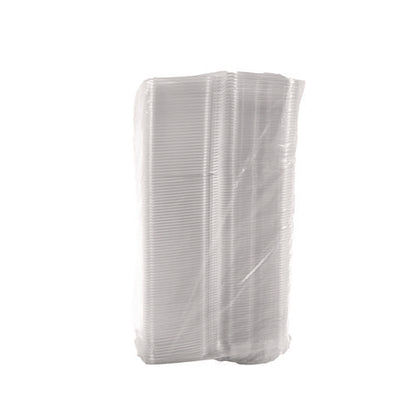 Clearpac Safeseal Tamper-resistant/evident Containers, Domed Lid, 24 Oz, Clear, Plastic, 100/bag, 2 Bags/carton