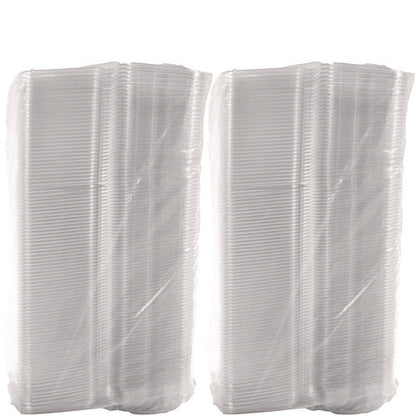Clearpac Safeseal Tamper-resistant/evident Containers, Domed Lid, 24 Oz, Clear, Plastic, 100/bag, 2 Bags/carton