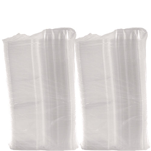 Clearpac Safeseal Rpet Tamper-resistant Container, Proplanet Seal, Flat Lid, 24 Oz, Clear, 100/bag, 2 Bags/carton