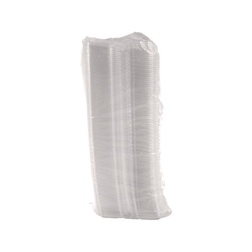 Clearpac Safeseal Tamper-resistant/evident Containers, Domed Lid, 8 Oz, Clear, Plastic, 100/bag, 2 Bags/carton
