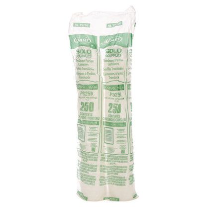 Polystyrene Portion Cups, 3.25 Oz, Plastic, Translucent, 250/bag, 10 Bags/carton