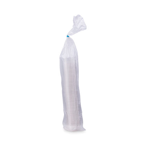 Single Compartment Cup Insert, 3.5 Oz, Plastic, Clear, 1,000/carton