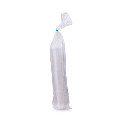 Single Compartment Cup Insert, 3.5 Oz, Plastic, Clear, 1,000/carton