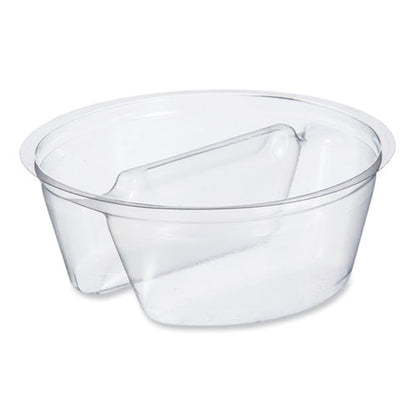 Plastic Cup Insert, 3.5 Oz, 3.6" Diameter X 1.3" H, Clear, 1,000/carton