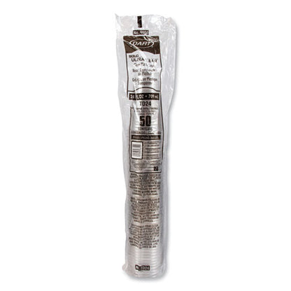 Ultra Clear Pet Cold Cups, 24 Oz, Plastic, Clear, 50/sleeve, 12 Sleeves/carton