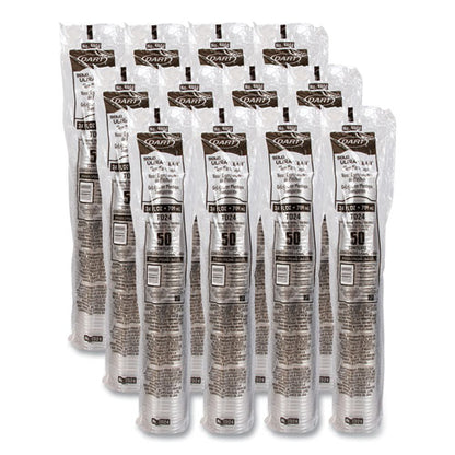 Ultra Clear Pet Cold Cups, 24 Oz, Plastic, Clear, 50/sleeve, 12 Sleeves/carton