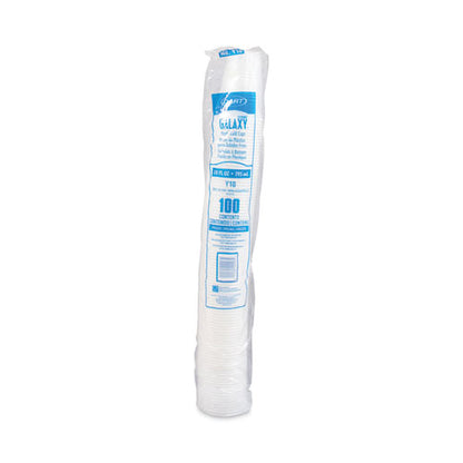 High-impact Polystyrene Cold Cups, 10 Oz, Plastic, Translucent, 100/sleeve, 25 Sleeves/carton