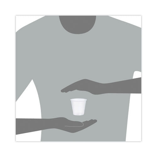 High-impact Polystyrene Cold Cups, 3.5 Oz, Plastic, Translucent, 100/pack