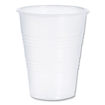 High-impact Polystyrene Cold Cups, 9 Oz, Plastic, Translucent, 100/sleeve, 25 Sleeves/carton