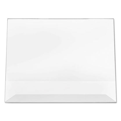 Classic Image Slanted Sign Holder, Landscaped, 11 X 8.5 Insert, Clear
