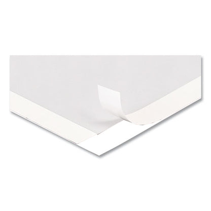 Self Adhesive Sign Holders, 8.5 X 11 Insert, Clear With White Border, 2/pack
