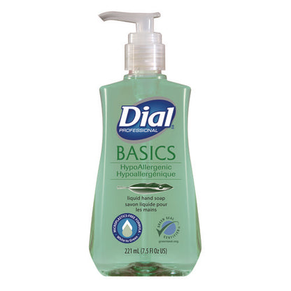 Basics Liquid Hand Soap, Fresh Floral Scent, 7.5 Oz Pump Bottle