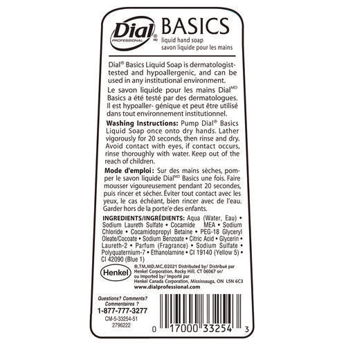 Basics Liquid Hand Soap, Fresh Floral Scent, 7.5 Oz Pump Bottle