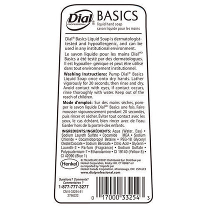 Basics Liquid Hand Soap, Fresh Floral Scent, 7.5 Oz Pump Bottle