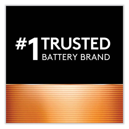 Coppertop Alkaline D Batteries, Peggable Retail Pack, 8/pack