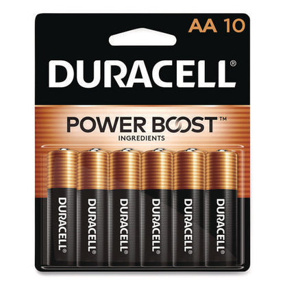 Power Boost Coppertop Alkaline Aa Batteries, 10/pack