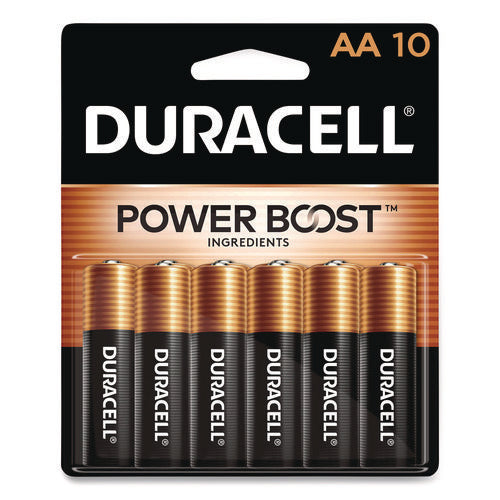 Power Boost Coppertop Alkaline Aa Batteries, 10/pack