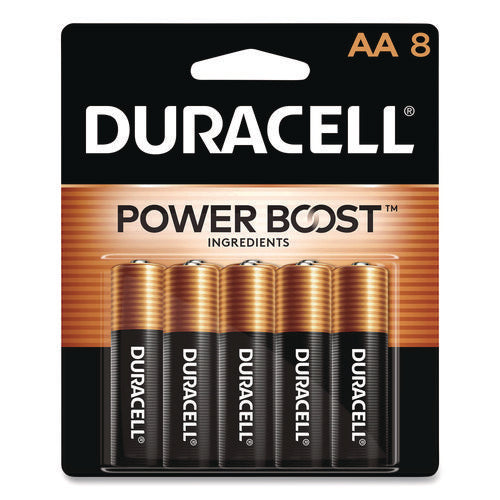 Power Boost Coppertop Alkaline Aa Batteries, 8/pack