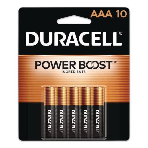 Power Boost Coppertop Alkaline Aaa Batteries, 10/pack
