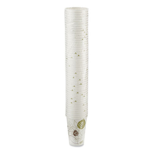 Pathways Paper Hot Cups, 16 Oz, White/brown, 50/pack