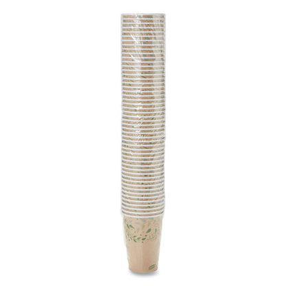 Ecosmart Recycled Hot/cold Cups, 16 Oz, Paper, Kraft/green, 1,000/carton
