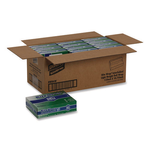 Dispens-a-wax Waxed Deli Patty Paper, 10.75 X 7.5, 500/box, 12 Boxes/carton