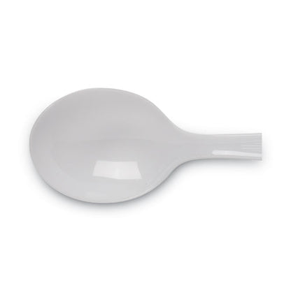Plastic Cutlery, Heavyweight Soup Spoon, White, 100/box, 10 Boxes/carton