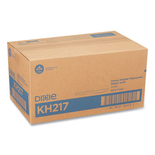 Plastic Cutlery, Heavyweight Spoon, White, 1,000/carton