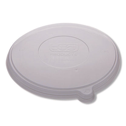 Worldview 100 Percent Recycled Content Lid, 7.93" Diameter X 0.6" H, Clear, 400/carton