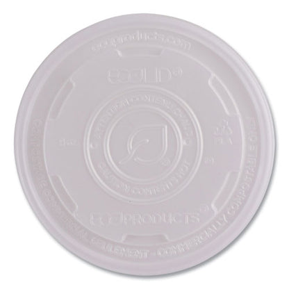 World Art Pla-laminated Soup Container Lids, Fits 8 Oz, Translucent, Plastic, 50/pack, 20 Packs/carton