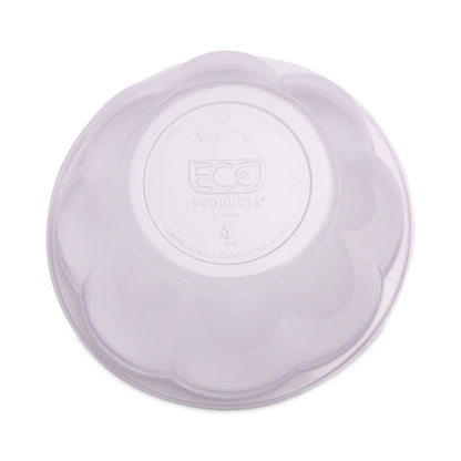 Renewable And Compostable Containers, 18 Oz, 5.5" Diameter X 2.3" H, Clear, Plastic, 150/carton