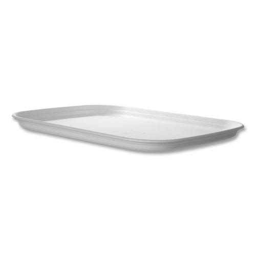 Regalia Renewable Sugarcane Tray, 13 X 17 X 1.3, White, 100/carton