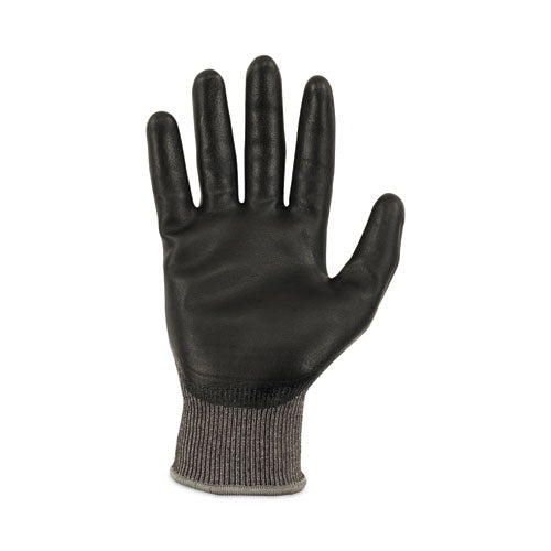 Proflex 7072 Ansi A7 Nitrile-coated Cr Gloves, En388: 4x44f, 9" Long, Small, Gray, 12 Pairs