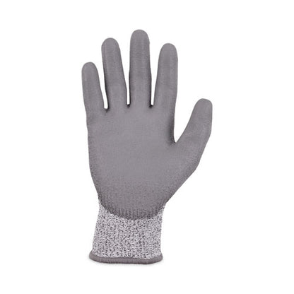 Proflex 7030 Ansi A3 Pu Coated Cr Gloves, En388: 4x42c, 9" Long, X-large, Gray, 12 Pairs