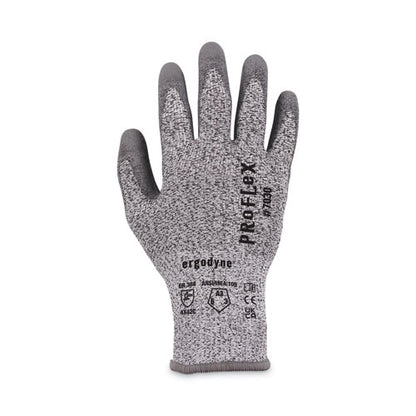 Proflex 7030 Ansi A3 Pu Coated Cr Gloves, En388: 4x42c, 9" Long, Xx-large, Gray, 12 Pairs