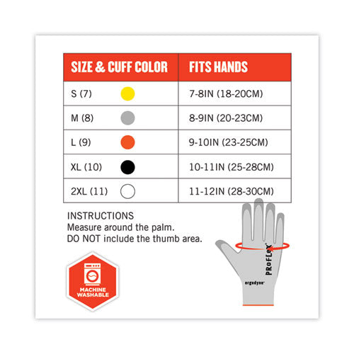Proflex 7030 Ansi A3 Pu Coated Cr Gloves, En388: 4x42c, 9" Long, X-large, Gray, Pair