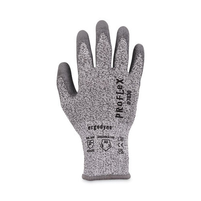 Proflex 7030 Ansi A3 Pu Coated Cr Gloves, En388: 4x42c, 9" Long, Xx-large, Gray, Pair