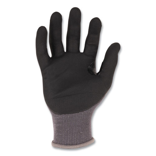 Proflex 7043 Ansi A4 Nitrile Coated Cr Gloves, En388: 4x42d, 9" Long, Xx-large, Gray, 12 Pairs