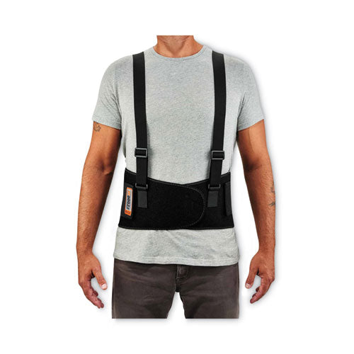 Proflex 2000sf High-performance Spandex Back Support Brace, X-small, 20" To 25" Waist, Black