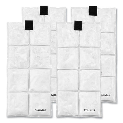 Chill-its 6250 Lightweight Phase Change Cooling Packs, 6 X 13, 4/pack