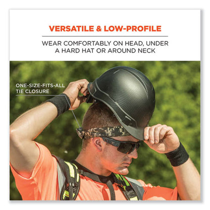 Chill-its 6700ct Cooling Bandana Pva Tie Headband, One Size Fits Most, Navy Western