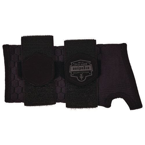 Proflex 685 Wrist Support Sleeve With Double Strap, Small, Fits Left Hand/right Hand, Black