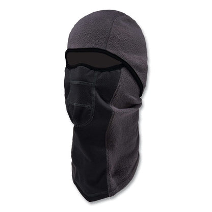 N-ferno 6823 Hinged Balaclava Face Mask, Fleece, One Size Fits Most, Gray