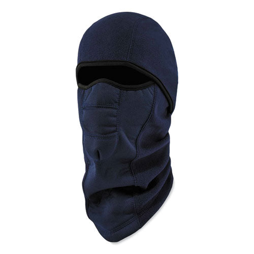 N-ferno 6823 Hinged Balaclava Face Mask, Fleece, One Size Fits Most, Navy