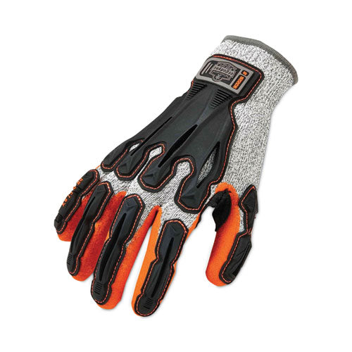 Proflex 922cr Nitrile Coated Cut-resistant Gloves, En388: 4442cp, X-large, Gray, Pair