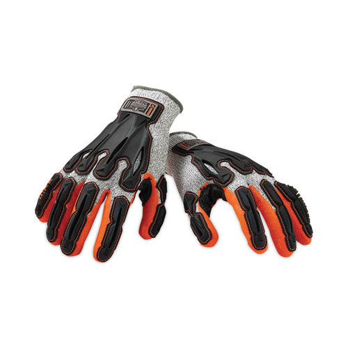 Proflex 922cr Nitrile Coated Cut-resistant Gloves, En388: 4442cp, Xx-large, Gray, Pair