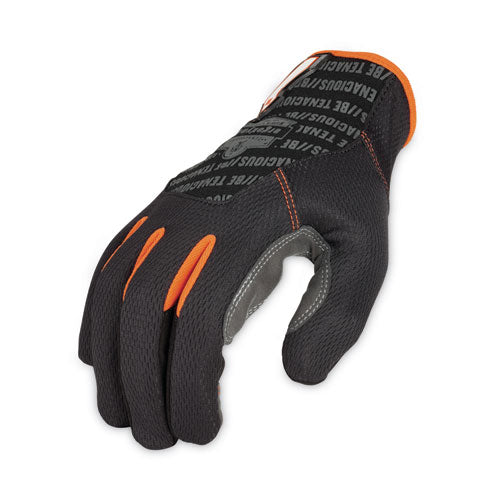 Proflex 810 Reinforced Utility Gloves, En388: 3121x, 9" Long, Xx-large, Black, Pair