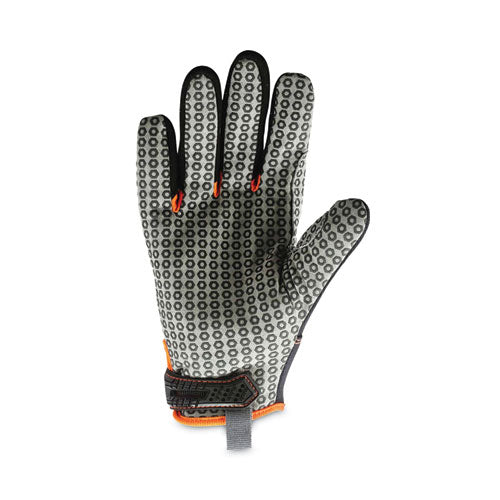 Proflex 821 Smooth Surface Handling Gloves, Small, Black, Pair