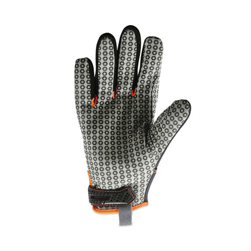 Proflex 821 Smooth Surface Handling Gloves, Medium, Black, Pair